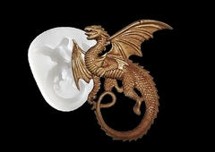 Силиконовый молд Дракон мини