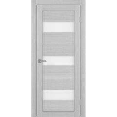 Купить Межкомнатная дверь экошпон Турин 526.122 дуб серый остеклённая