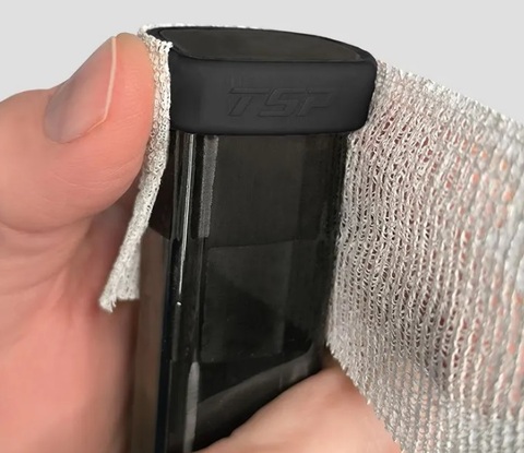 Насадка на рукоятку клюшки TSP PRO KNOB (12 х 4 мм) черная