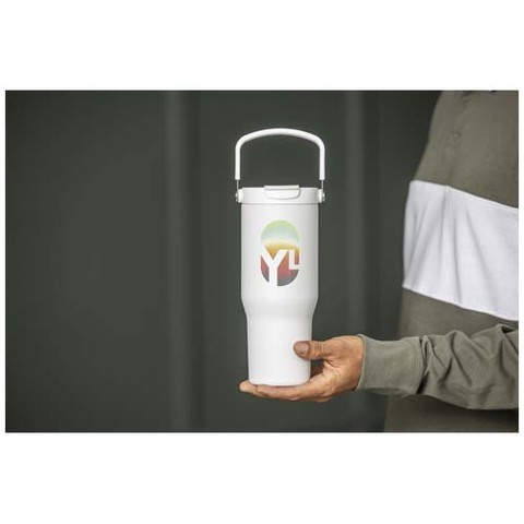 Термостакан Bronx объемом 900 мл из меди и переработанной нержавеющей стали, сертифицированной по стандарту RCS, с вакуумной