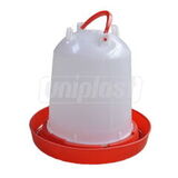 Поилка вакуумная 10 л с защелкой, пласт.руч.