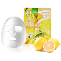 Тканевая маска с экстрактом лимона 3W CLINIC Fresh Lemon Mask Sheet