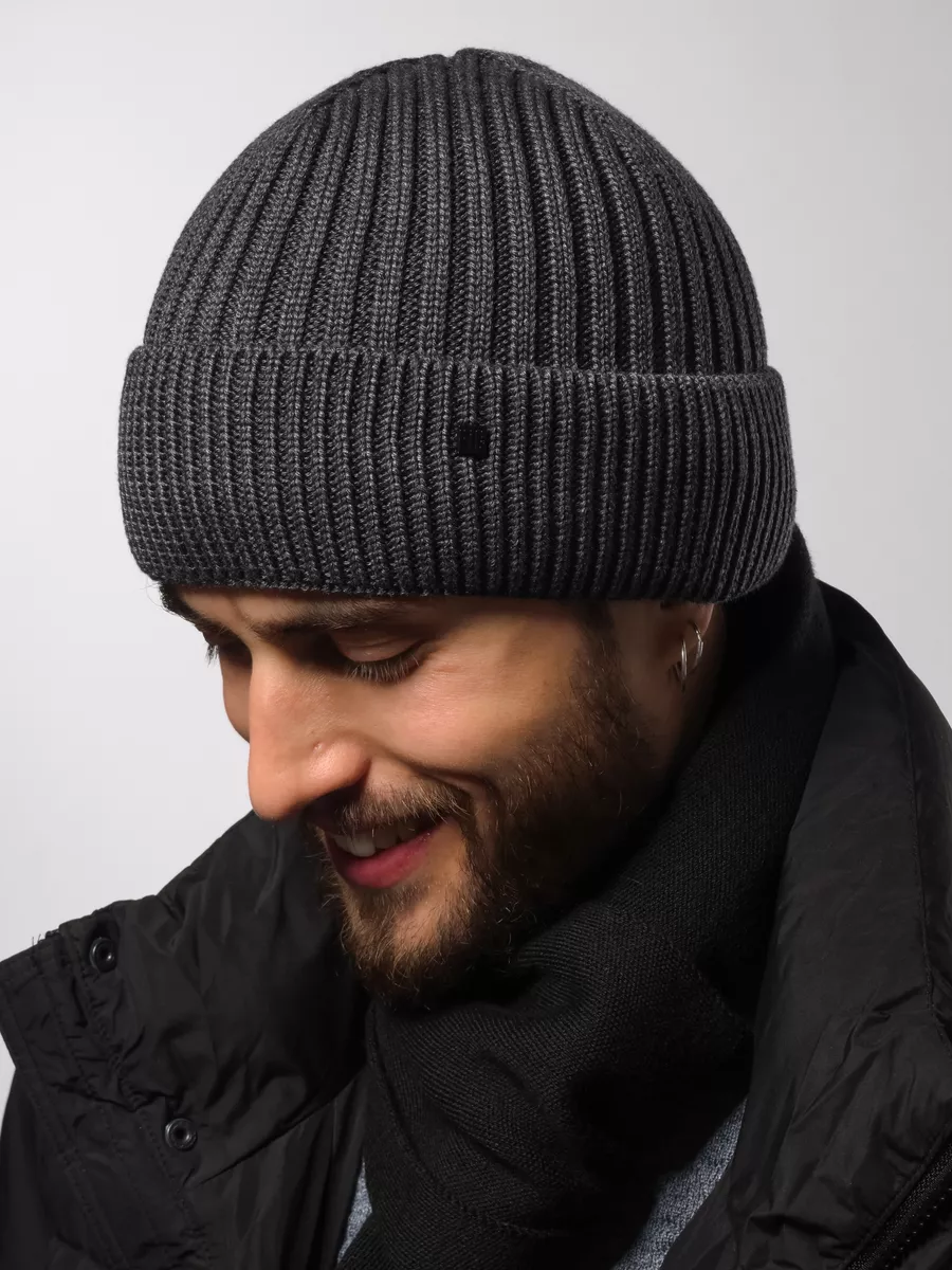 Шапка зимняя бини демисезон