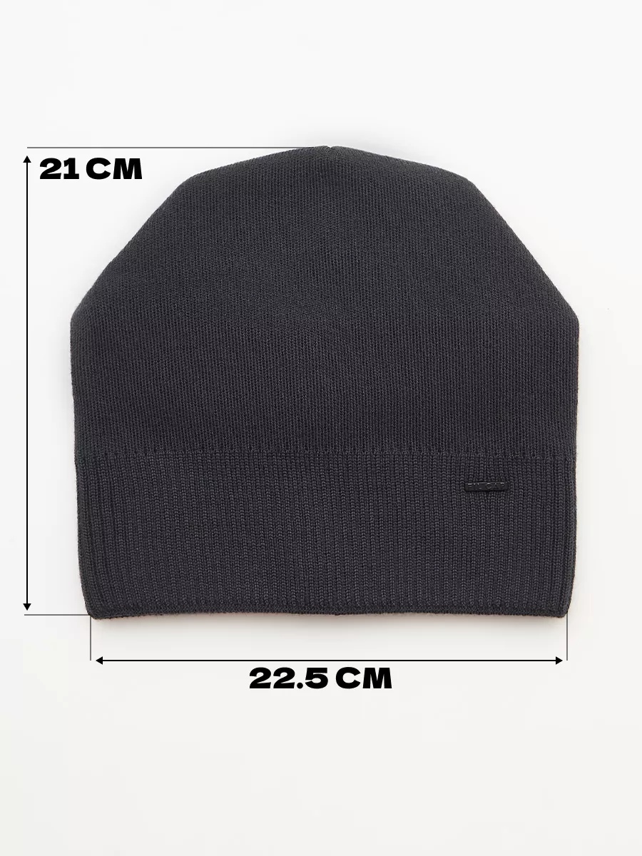 Шапка бини зимняя весенняя с флисом