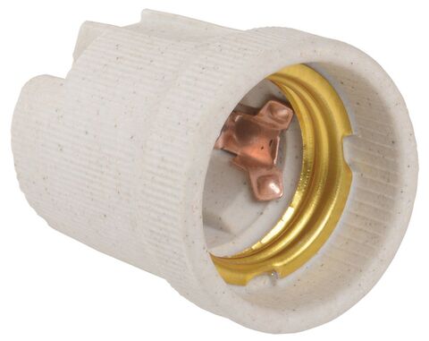 Пкр27-04-К43 Патрон подвесной керамический, Е27, индивидуальный пакет, IEK