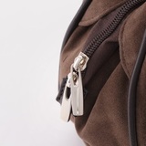 Сумка Саломея 479 эко-замша шоколад