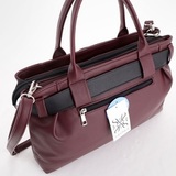 Сумка Саломея 2006 наппа бордо + черный