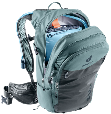 Картинка рюкзак велосипедный Deuter Compact 14+3 Graphite/Shale - 9