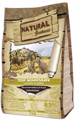 Natural Greatness Top Mountain сухой корм для кошек 0,6 кг