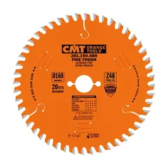 Диск пильный 160x20x2,2/1,6 10° TCG Z=48 CMT 281.160.48H