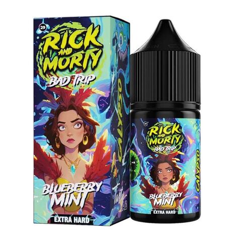 Rick & Morty Bad Trip Salt 2% Extra HARD 30 ml - Черника Мята