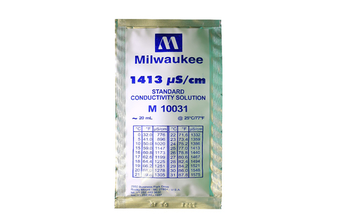 Калибровочный раствор для солемеров и кондуктомеров 1413 µS/cm (мкСм) Milwaukee