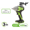 Гайковерт ударный аккумуляторный Greenworks Арт. 3802907, 24V, 400Нм, бесщеточный, без АКБ и ЗУ — фото 1