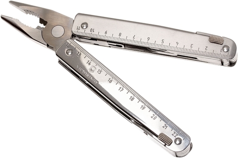 Мультитул Victorinox SwissTool CS Plus, 115 mm, 37 функций, кожаный чехол (3.0338.L)