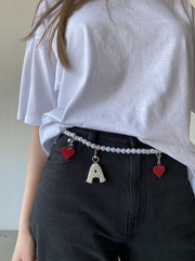 beaded belt