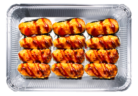 Запечённые суши с камчатским крабом, 12шт