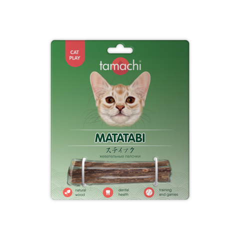 Tamachi игрушка для кошек Мататаби палочки 3 шт