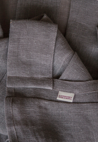 Штора 140х295 Luxberry Мистраль серая