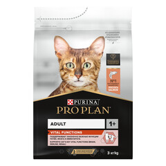 Pro Plan Original cухой корм для взрослых кошек (лосось) 3 кг