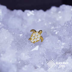 Turtle Crystal PVD Yellow