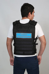 Бронежилет Комфорт 2-2 УНИ чехол Дельта (бронесталь), Бр2 класс защиты