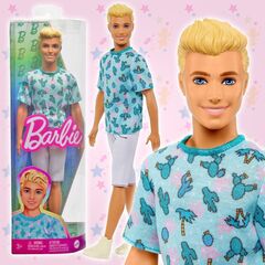 Кукла Кен блондин Barbie  стиль "Кактус"