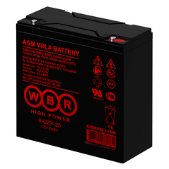 Аккумулятор WBR 6-DZF-20 (AGM)
