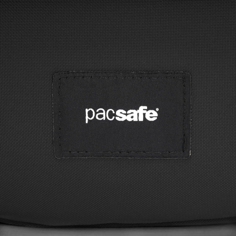 Картинка сумка для документов Pacsafe GO crossbody pouch черная смола - 10