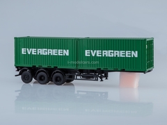 Semitrailer container chassis MAZ-938920 EVERGREEN 1:43 AutoHistory