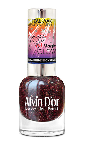 Alvin D`or Лак  Magic Glow  тон 7406  15мл