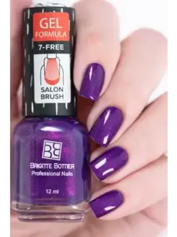 Brigitte Bottier GEL FORMULA тон 98 фиолетовый с золотистым шиммером 12 мл