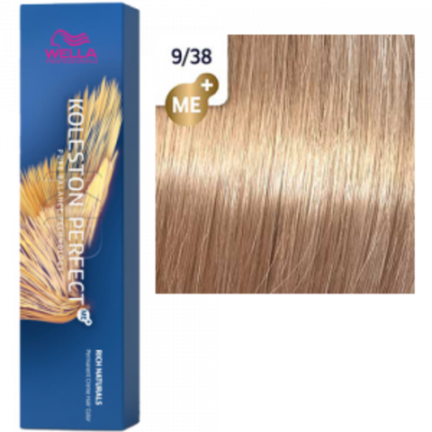 WELLA KOLESTON PERFECT 9/38 Светлая сепия 60 мл