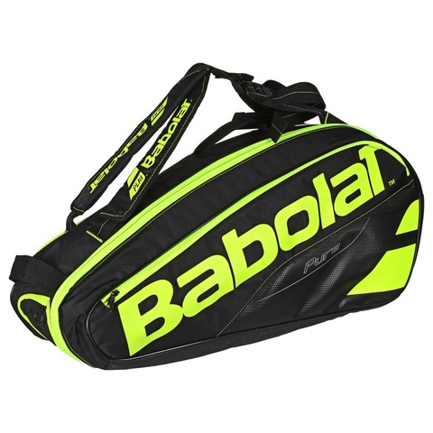 Теннисная сумка Babolat Pure (черно-желтый) (6 ракеток)