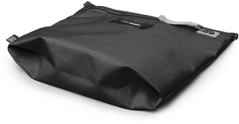 Картинка сумка для документов Pacsafe GO crossbody pouch черная смола - 11