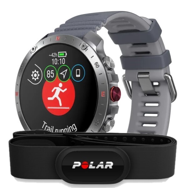 Polar Grit X2 Pro Stone Gray HR