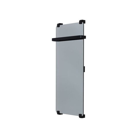 Allen Brau Infinity 305019 Полотенцесушитель электрический с рейлингом и креплением, цвет: чёрный