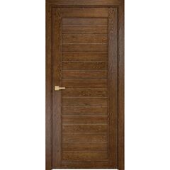 Купить Межкомнатная дверь шпон Лофт 1 каштан глухая