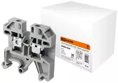 Зажим наборный ЗНИ-2.5мм2 (JXB25A) серый TDM