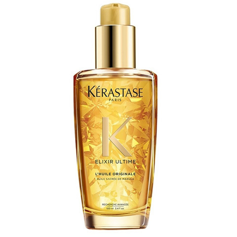 Kerastase Elixir Ultime: Масло многофункциональное для всех типов волос Эликсир Ультим (Huile Original)