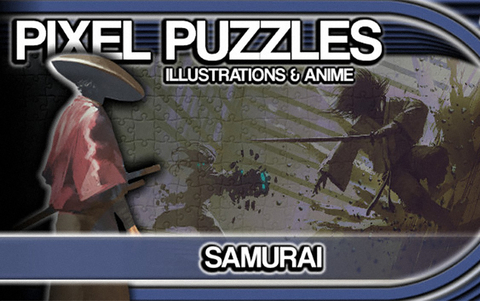 Pixel Puzzles Illustrations & Anime - Jigsaw Pack: Samurai (для ПК, цифровой код доступа)