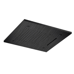 Almar E044140.AB Встраиваемый верхний душ 48,9х48,9 см, 3 типа струи, цвет черный металл брашированный PVD фото