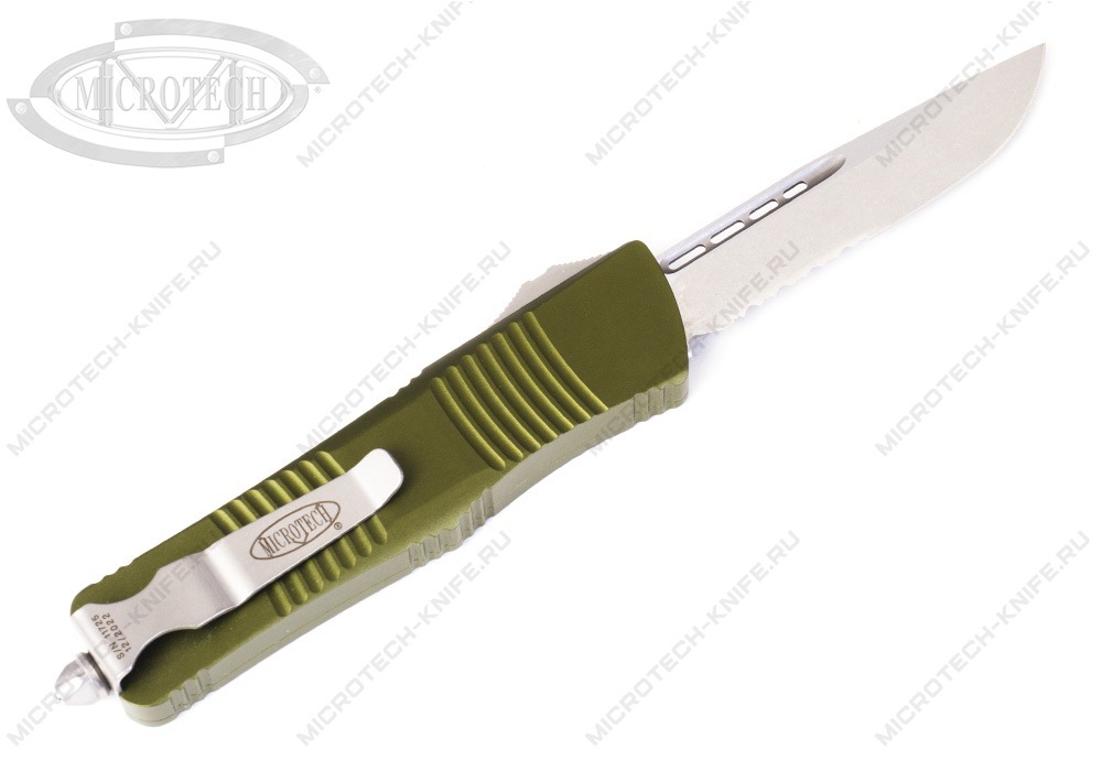 Нож Microtech Troodon 139-11OD Part Serrated - фотография 