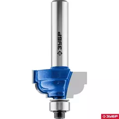 ЗУБР 25.4 x 13 мм, радиус 4.8 мм, фреза кромочная калевочная №7, Профессионал (28709-25.4)