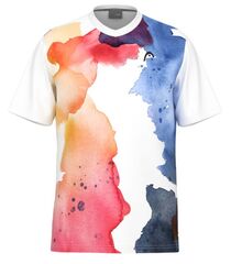 Теннисная футболка Head Topspin T-Shirt - print vision/royal