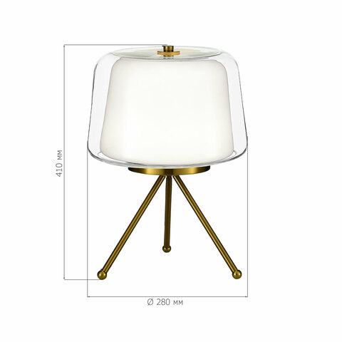 Настольная светодиодная лампа ST Luce PANDORA SL6127.304.01