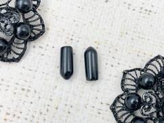 Фиксатор для ободка силикон, d 6 мм, чёрный