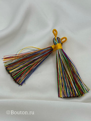 Кисточка для штор разноцветная 8 см