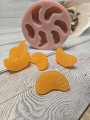 Силиконовая форма «Дольки 6 шт»