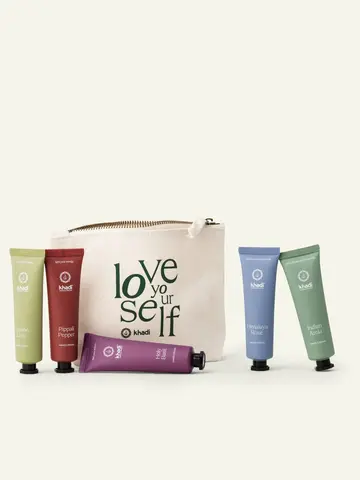 Набор кремов для рук Khadi Naturprodukte, 5 штук по 30 мл
