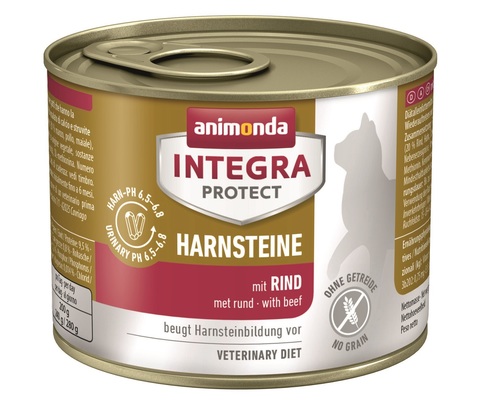 Animonda Integra Protect Cat (банка) Harnsteine (URINARY) with Beef